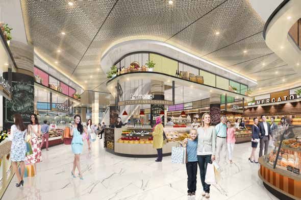 Gourmet market place